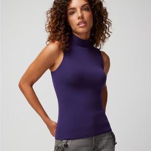 WHBM Mock Turtleneck Size L